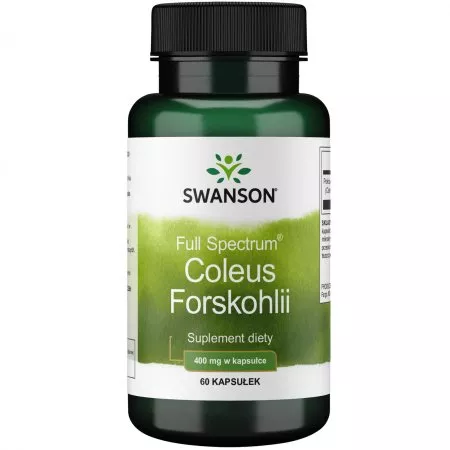 Swanson FS Coleus Forskohlii 400mg 60 kaps