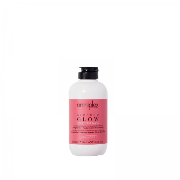 Farmavita Omniplex Blossom Glow Bond Care Mask, maska wzmacniająca wiązania we włosach, 250ml