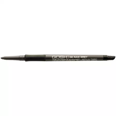 Gosh, automatyczna kredka do oczu, 02 Raw Grey