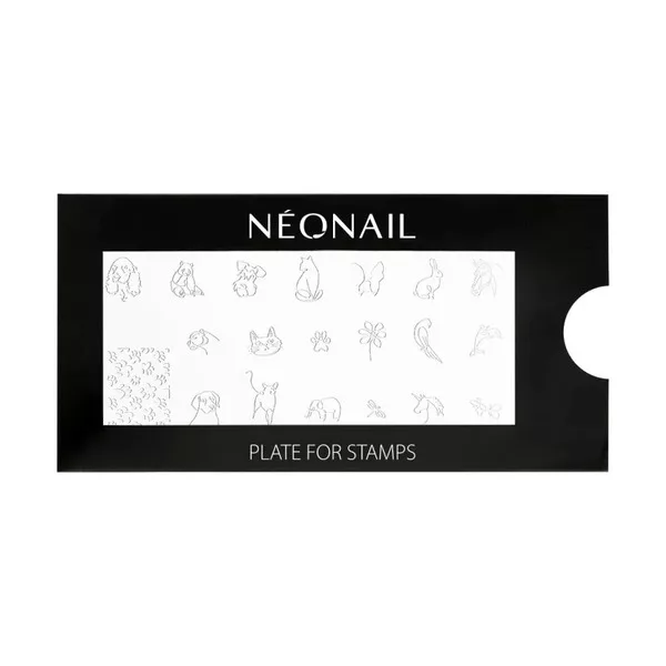 Neonail, blaszka do stempli, 28