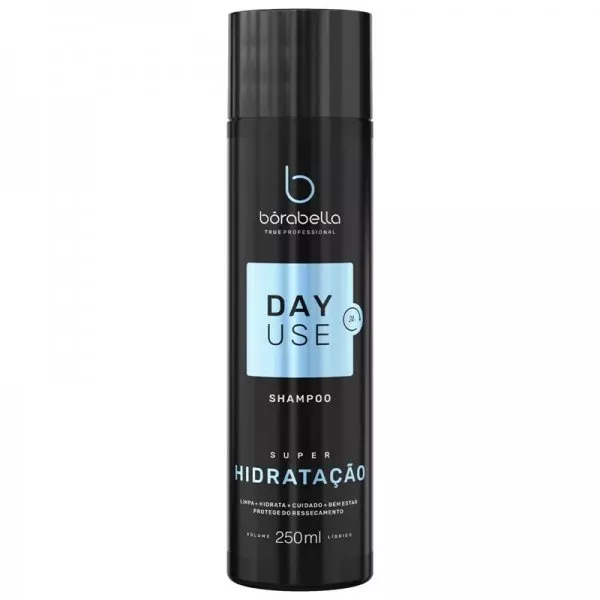 Borabella DayUse Super Hydration, szampon głęboko nawilżający do cienkich włosów, 250ml