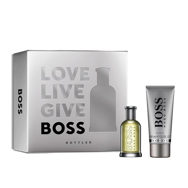 Hugo Boss Bottled zestaw prezentowy dla mężczyzn woda toaletowa 50ml + żel pod prysznic 100ml
