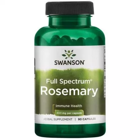 Swanson Rozmaryn 400mg 90 kaps