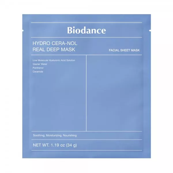 Biodance Hydro Cera-Nol Real Deep Mask maska do twarzy w płachcie 34g