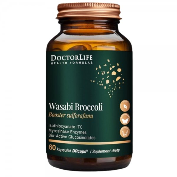 Doctor Life Broccoli & Wasabi suplement diety 60 kapsułek