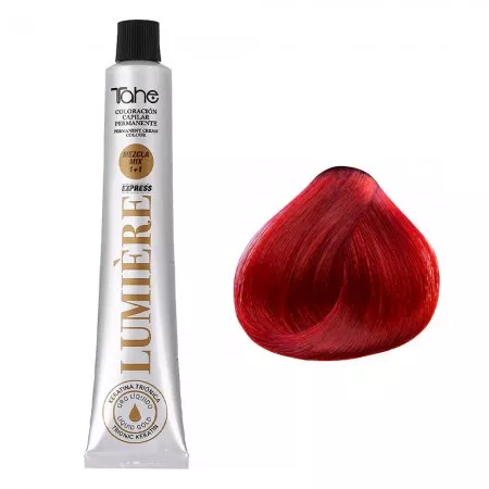 Tahe Lumiere Express, farba do włosów z keratyną i olejkiem arganowym, koloryzacja trwała, 88.66, 100ml