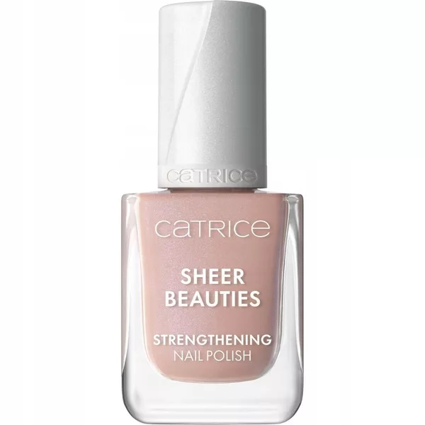 Catrice Sheer Beauties Strengthening Nail Polish, lakier wzmacniający do paznokci, 060 Nudie Beautie, 10.5ml