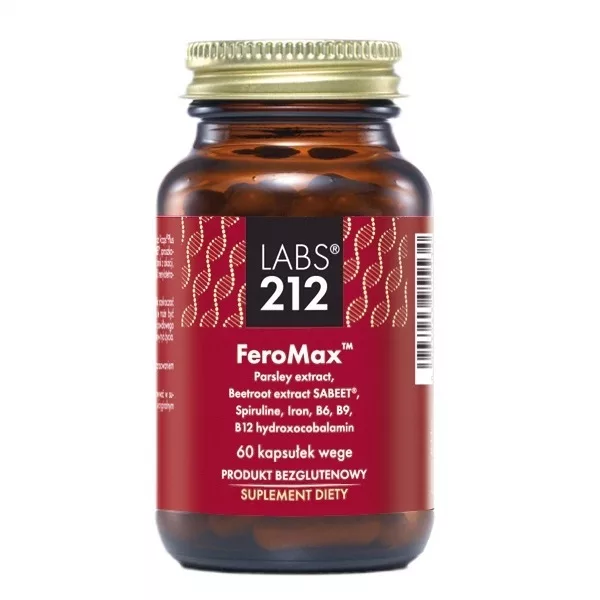 LABS212 FeroMax suplement diety 60 kapsułek