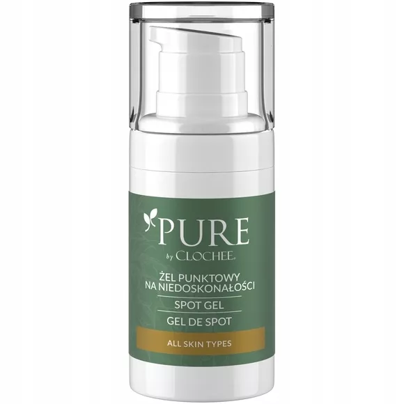 Clochee Pure, żel punktowy na niedoskonałości, 15ml