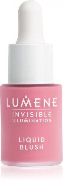 Lumene Invisible Illumination, róż z serum do twarzy, Frosty Petal, 15ml