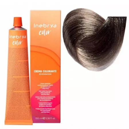 Inebrya Color, farba do włosów, koloryzacja trwała, 7/11, 100ml