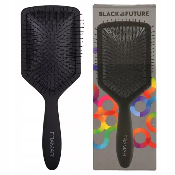 Framar Paddle Brush, szczotka do włosów, czarna
