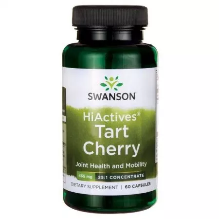 Swanson HiActives Tart Cherry 465mg 60kaps