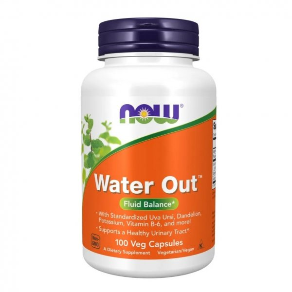 Now Foods Foods Water Out suplement diety 100 kapsułek
