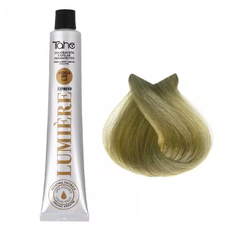Tahe Lumiere Express, farba do włosów z keratyną i olejkiem arganowym, koloryzacja trwała, 9.00, 100ml