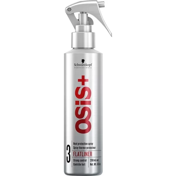 Schwarzkopf OSIS+ Flatliner, termoochronne serum prostujące w sprayu, 200ml