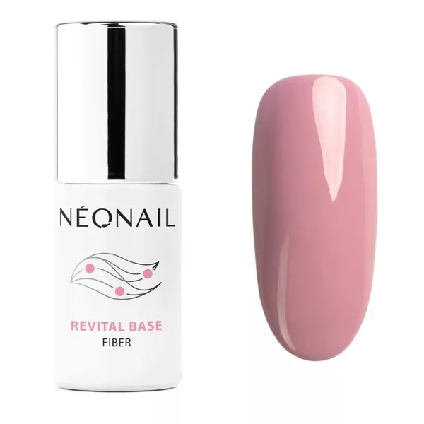 Neonail Revital Base Fiber, baza hybrydowa, Warm Cover, 7.2ml