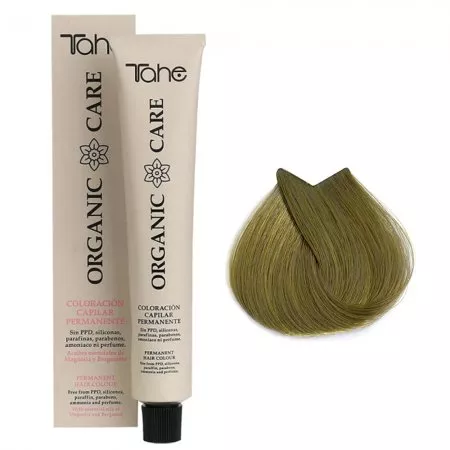 Tahe Organic Care, organiczna farba do włosów bez amoniaku, 8.03, 100ml