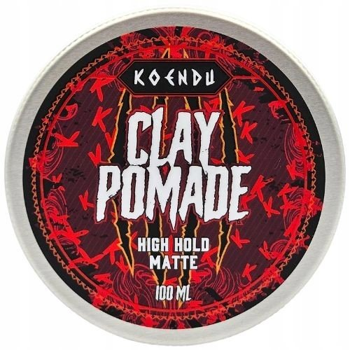 Koendu Clay Pomade, glinka wodna do włosów nadająca teksturę, 100ml