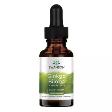 Swanson Ginkgo Biloba liquid ekstrakt 29,6ml