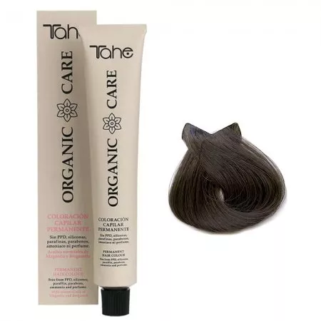 Tahe Organic Care, organiczna farba do włosów bez amoniaku, 5.13, 100ml