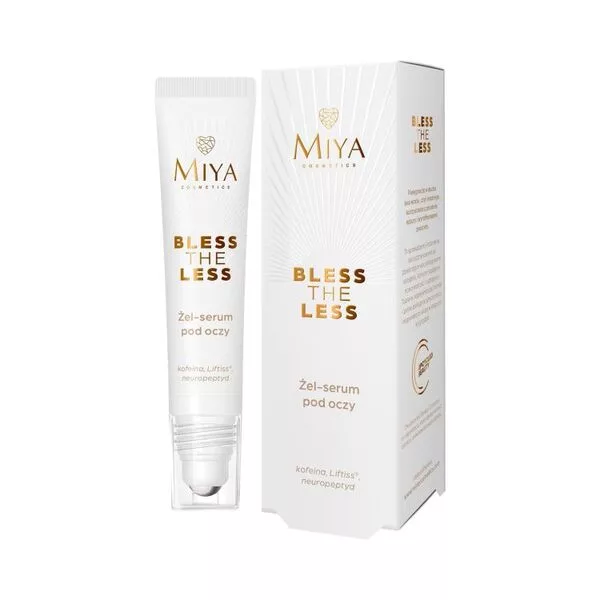 Miya Cosmetics Bless The Less, żel-serum pod oczy, 15ml