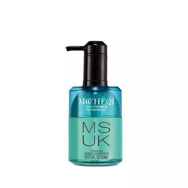 Mocheqi Musk Scalp Cleansing Refreshing Gel, oczyszczający żel do skóry głowy, 318ml