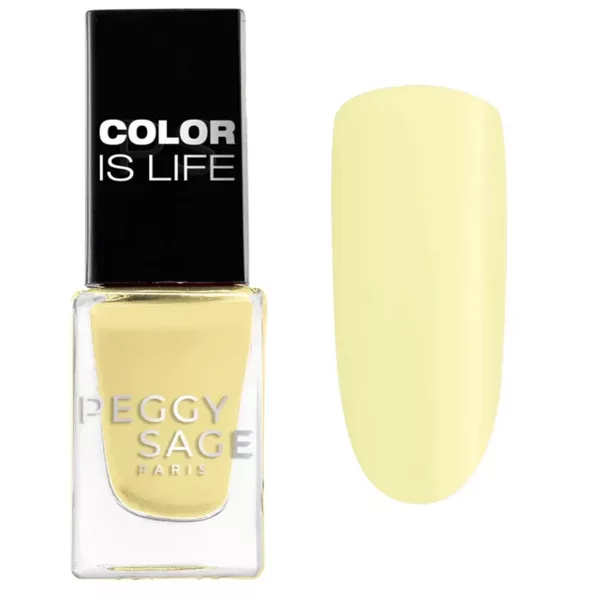 Peggy Sage Color is Life, lakier do paznokci, Lemon Cream, 5ml
