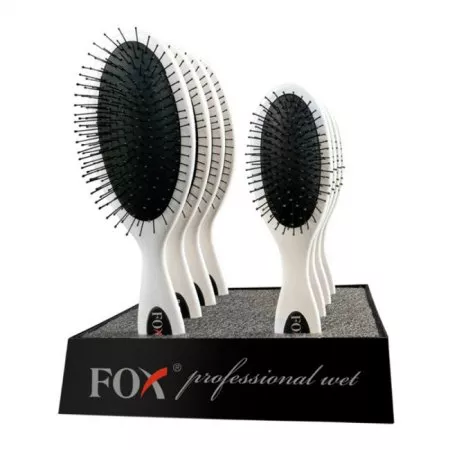 Fox Wet, display do szczotek, stojak fryzjerski, akcesoria do salonu