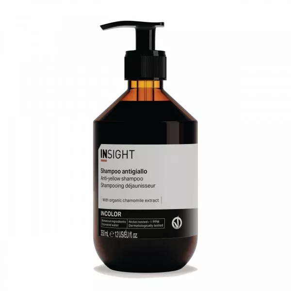 InSight Incolor anti-yellow shampoo, szampon niwelujący żółte odcienie, 350ml