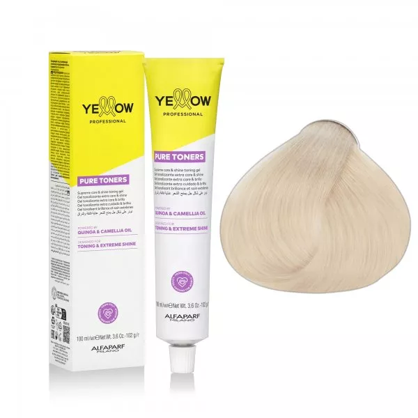 Yellow Professional Pure Toners, toner odżywczy do włosów bez amoniaku, sweet violet .2, 100ml