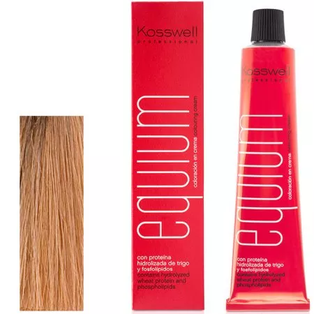 Kosswell Equium 9.3, Profesjonalna farba do włosów, Bardzo jasny złoty blond, 60ml