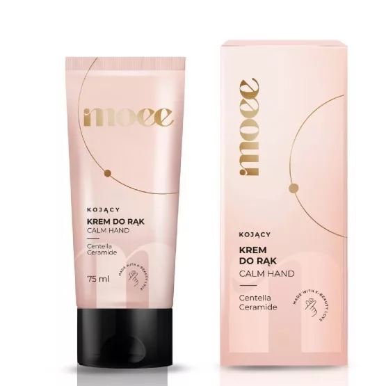 Moee Calm Hand, kojący krem do rąk z ekstraktem z Centella Asiatica, 75ml