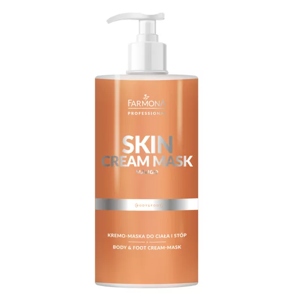 Farmona Professional Skin Cream Mask Mango, Kremo-maska do ciała i do stóp, 500ml