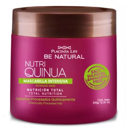 Placenta Life Nutri Quinua, maska regenerująca, nanoplastia proteinowa, 350ml