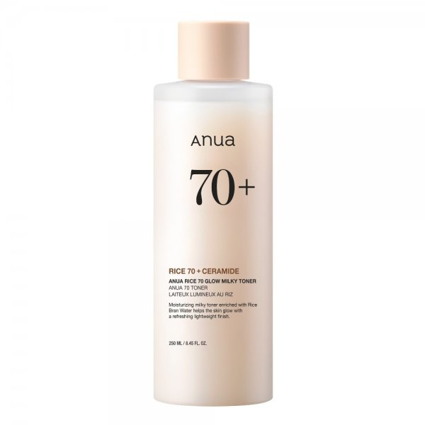 Anua Rice 70 Glow Milky Toner mleczny tonik do twarzy 250ml