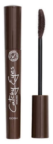 Gosh Allergy Certified, tusz do rzęs Kocie Oczy, 002 Brown, 8ml