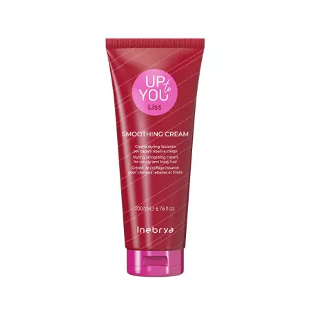 Inebrya Up To You Smoothing, wygładzający krem do stylizacji włosów puszących się, 200ml