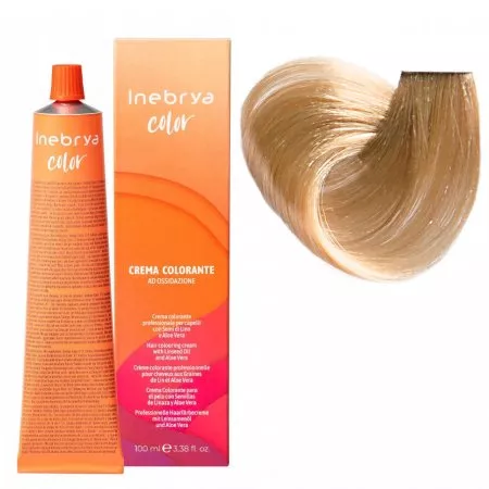 Inebrya Color, farba do włosów, koloryzacja trwała, 8/3, 100ml
