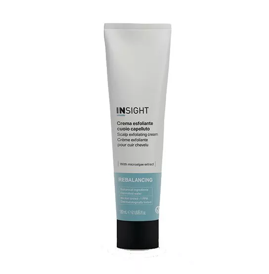 InSight Rebalancing Scalp Exfoliating Cream, peeling normalizujący do przetłuszczającej się skóry głowy, 180ml