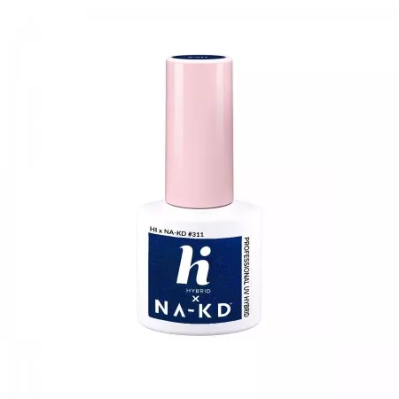 hi hybrid, lakier hybrydowy, 5ml, #311 Deep Blue Shine