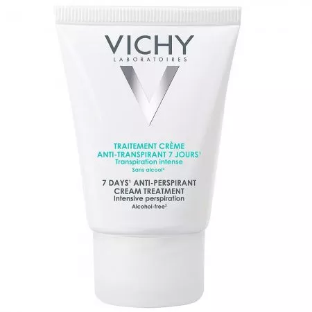 Vichy 7 Days Anti-Perspirant Cream Treatment antyperspirant w kremie przeciw nadmiernej potliwości 30ml (W)