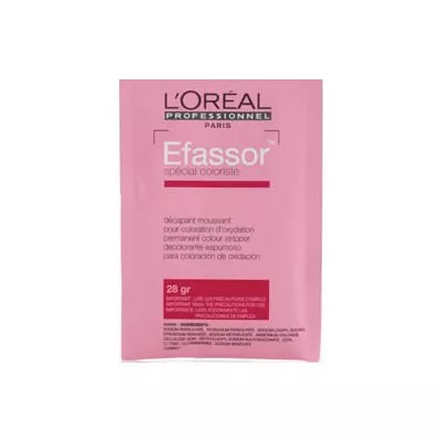 Loreal Efassor, środek do demakijażu i modyfikacji sztucznych pigmentów, saszetka 28g