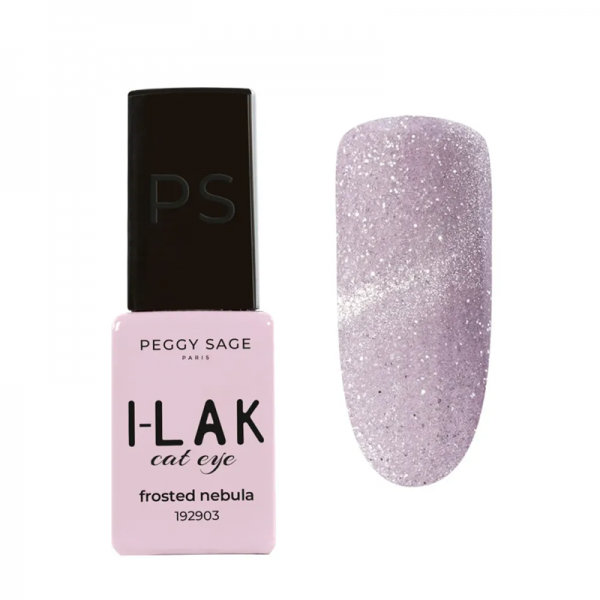 Peggy Sage I-LAK Cat Eye, lakier hybrydowy do paznokci, Frosted Nebula, 5ml