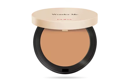 PUPA Wonder Me Powder-No-Powder, puder prasowany, 040 sand, 7,5g