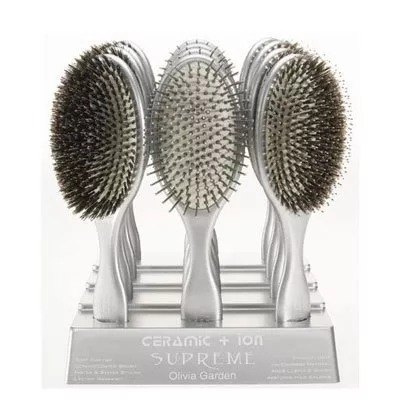 Olivia Garden Supreme Display, zestaw szczotek, 12 szt