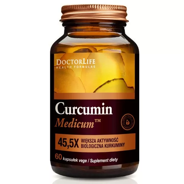 Doctor Life Curcumin Medicum kurkumina suplement diety 60 kapsułek