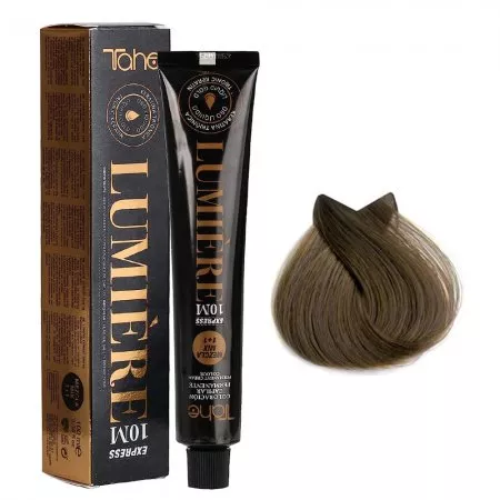 Tahe Lumiere Express 10M, expresowa farba do włosów siwych, 7.35, 100ml