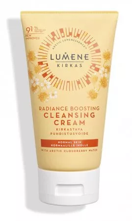 Lumene Kirkas, rozświetlający krem do mycia twarzy, 150ml