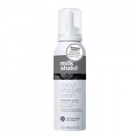 Milk Shake Colour Whipped Cream, pianka koloryzująca, intense grey, 100ml